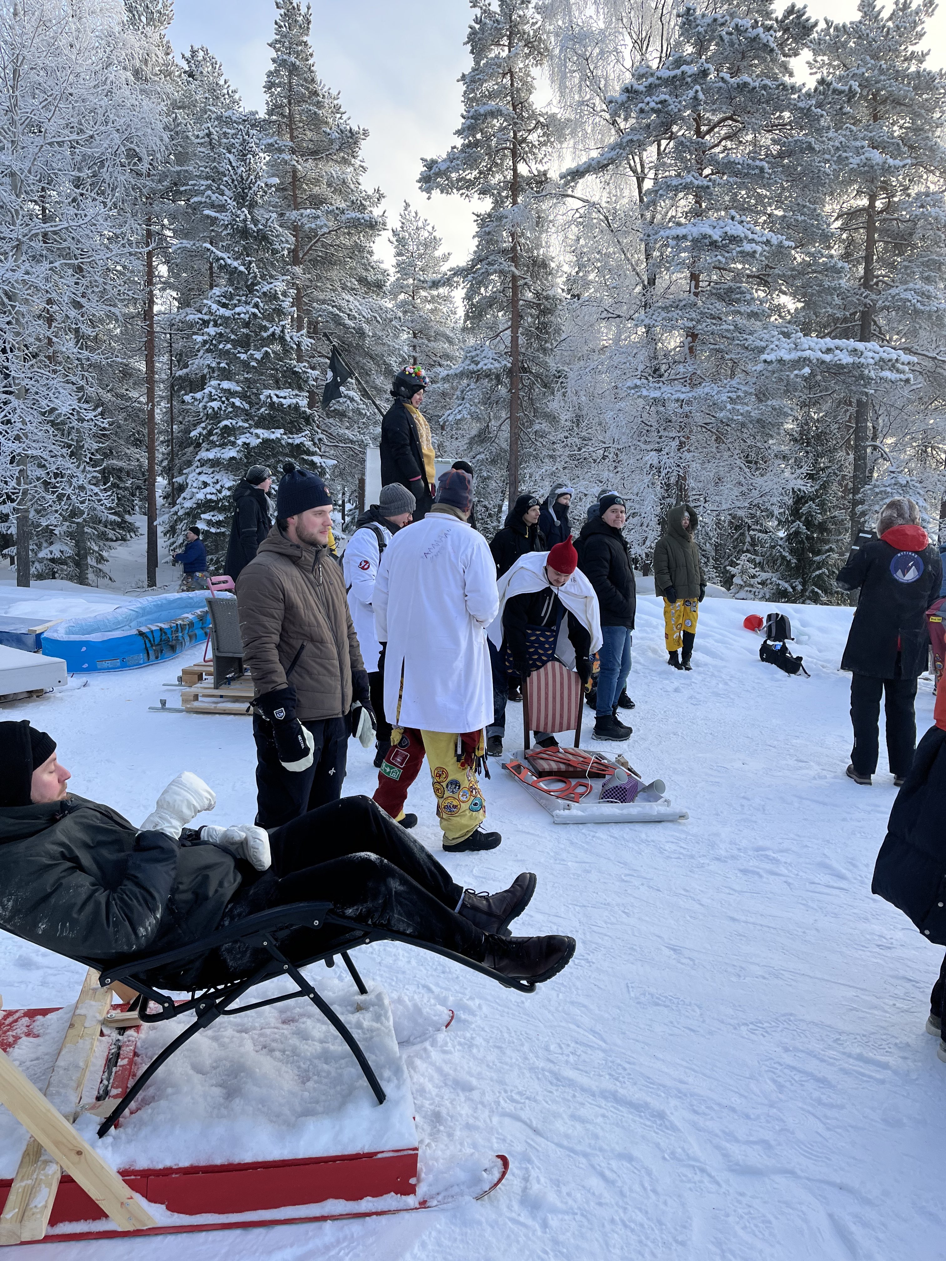 XP-el pulkan redo för start