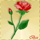Rose painted with the PSP brush.